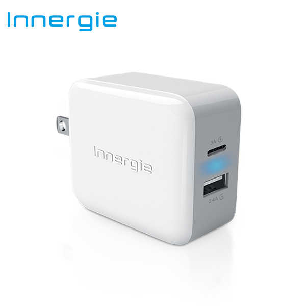 台達電 INNERGIE Innergie 27M 27瓦 USB-C & USB-A 雙孔充電 極速充電器