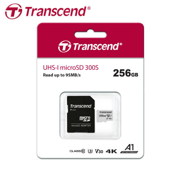 Transcend 創見 300S microSDXC C10 UHS-I 256GB 記憶卡