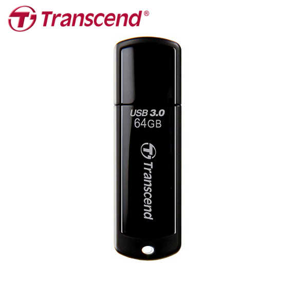 Transcend 創見 JetFlash 700 USB3.0 黑色高速隨身碟 64GB