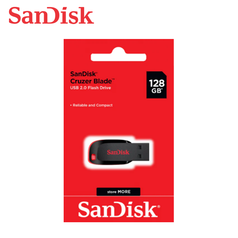 SanDisk CZ50 128G Cruzer Blade USB 2.0 隨身碟 含稅 公司貨