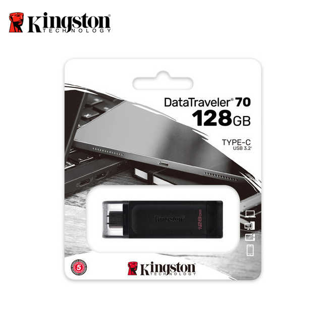 金士頓 Kingston【128GB】DataTraveler 70 USB-C 隨身碟 DT70