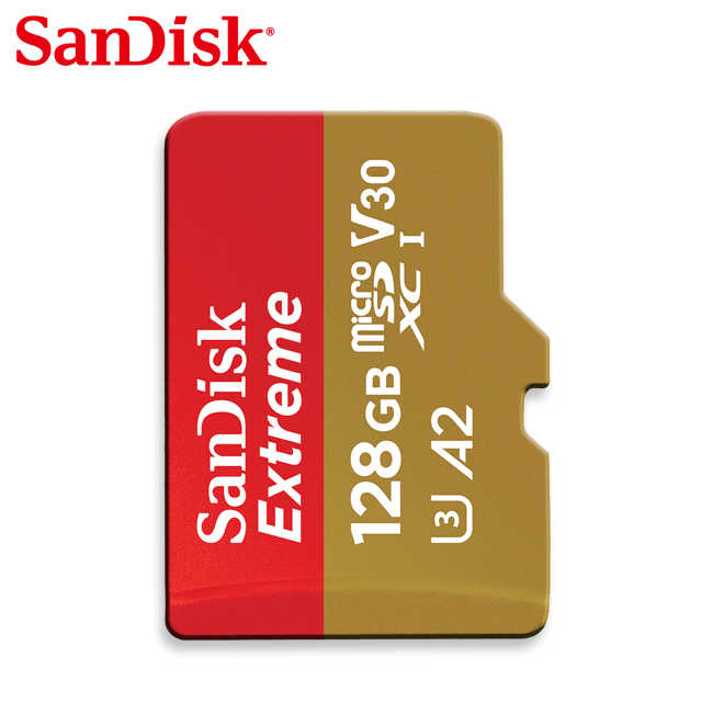 SanDisk Extreme A2 行動裝置電玩記憶卡 安卓適用 microSD 128G
