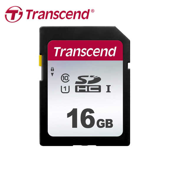 創見 Transcend 300S SDHC C10 UHS-I U1 16GB 相機專用記憶卡