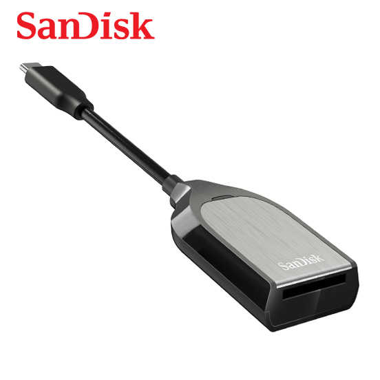 SANDISK 相機大卡專用 高速讀卡機 Extreme PRO SD UHS-II SDDR-409 Type-C插頭