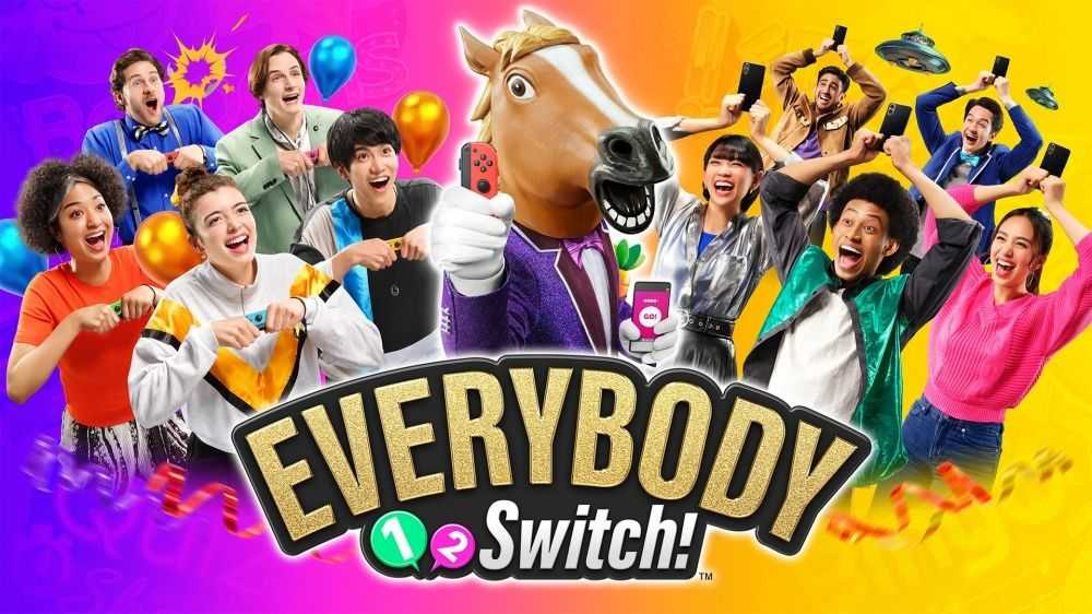 【現貨】NS Switch Everybody 1 2 Switch 中文版 公司貨 同樂 派對遊戲