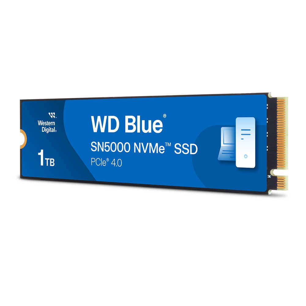威騰 WD Blue 藍標 SN5000 NVMe SSD 1TB PCle M.2 2280 固態硬碟