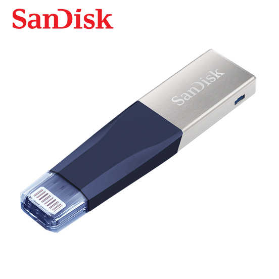 Sandisk 128g Ixpand Mini Otg 隨身碟iphone Ipad 適用儲存裝置藍色款 俗卡有力showcard56 線上購物 有閑娛樂電商