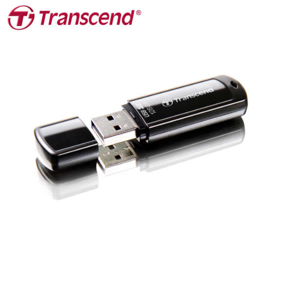 Transcend 創見 JetFlash 700 USB3.0 黑色高速隨身碟 128GB
