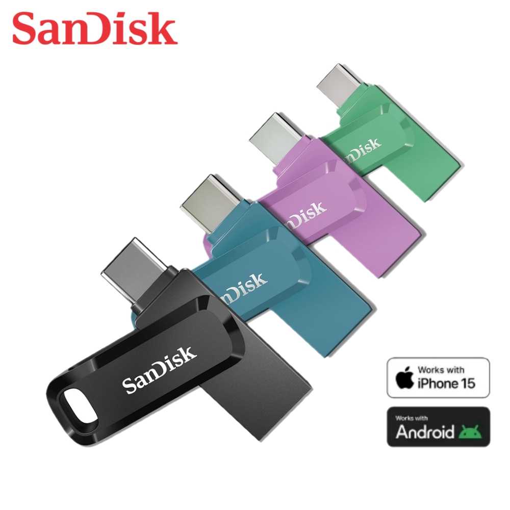 SanDisk OTG TYPE-C 1TB 旋轉隨身碟 DDC3 最高400MB/s 安卓 iPhone15 適用