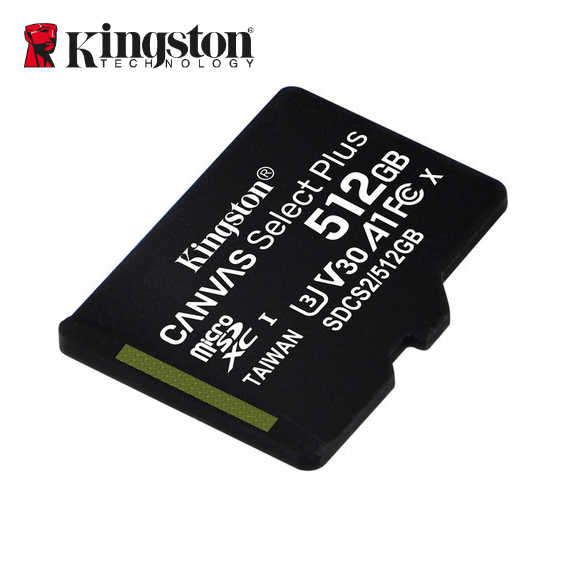 【公司貨】金士頓 Canvas Select Plus microSDXC 512GB 記憶卡