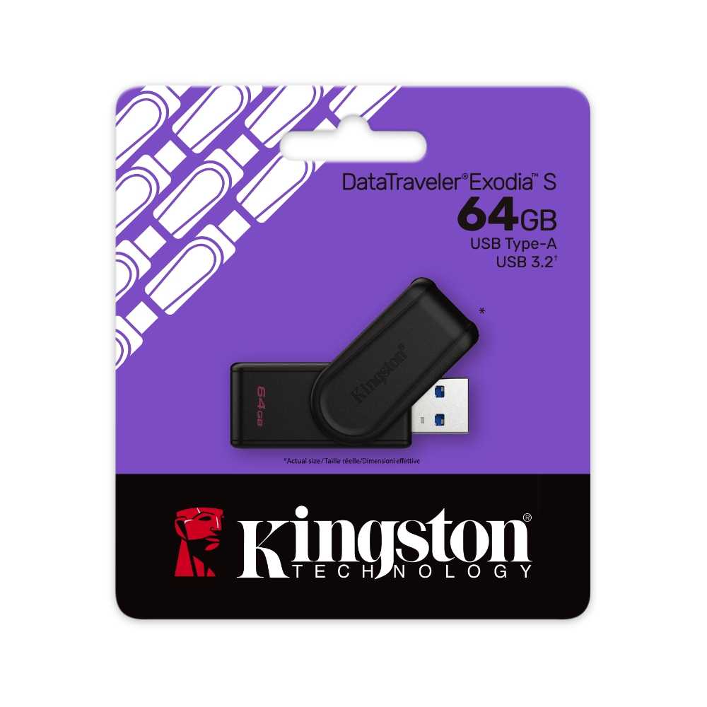 Kingston 64G 128G 256G 512G DataTraveler Exodia S USB3.2 隨身碟