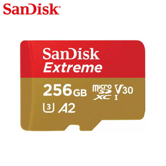 SanDisk Extreme A2 行動裝置電玩記憶卡 安卓適用 microSD 256G