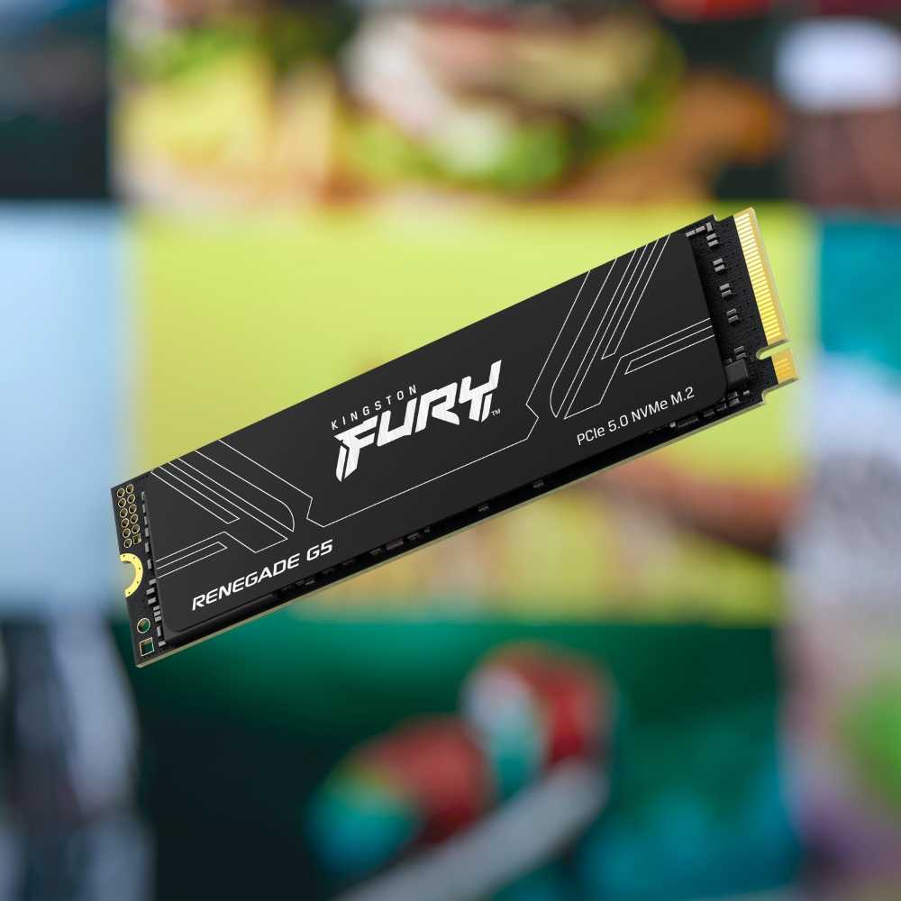 金士頓 1TB 2TB 4TB FURY Renegade G5 PCIe 5.0 NVMe M.2 SSD 固態硬碟