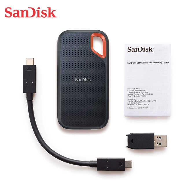 SanDisk EXTREME 500GB 行動固態硬碟 PORTABLE SSD E61