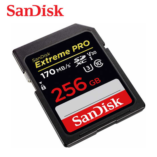 SANDISK 256G V30 Extreme PRO SDXC UHS-I U3 專業攝影 高速記憶卡 200MB