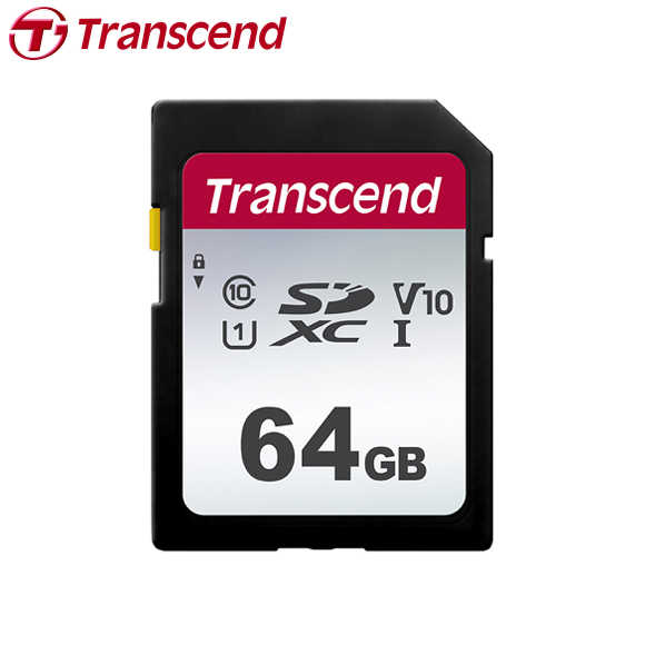創見 Transcend 300S SDXC C10 UHS-I U1 64GB 相機專用記憶卡