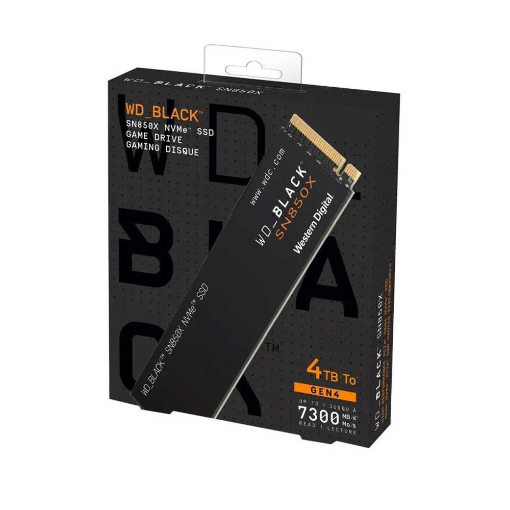 威騰 WD_BLACK SN850X 1TB 2TB 4TB M.2 2280 NVMe PCIe SSD 公司貨