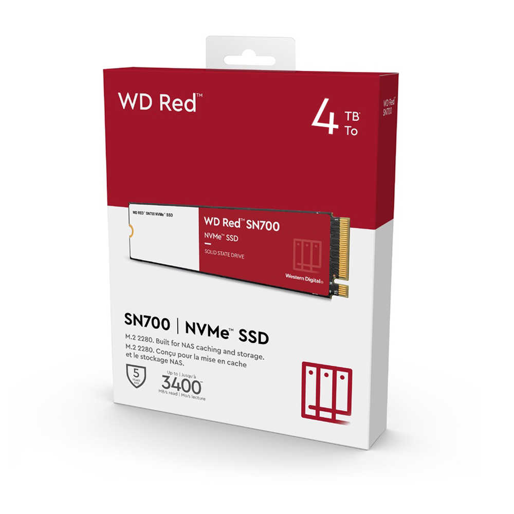 WD Red 紅標 SN700 NVMe SSD 500G 1TB 2TB 4TB PCle M.2 2280 固態硬碟