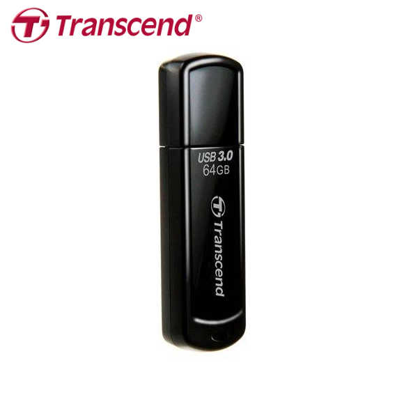 Transcend 創見 JetFlash 700 USB3.0 黑色高速隨身碟 64GB