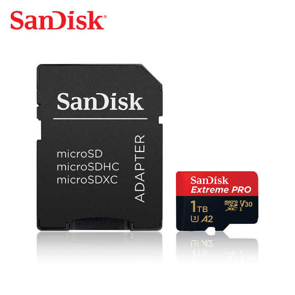 新款 SANDISK Extreme PRO 1TB A2 SDXC U3 UHS-I 記憶卡 200MB/s