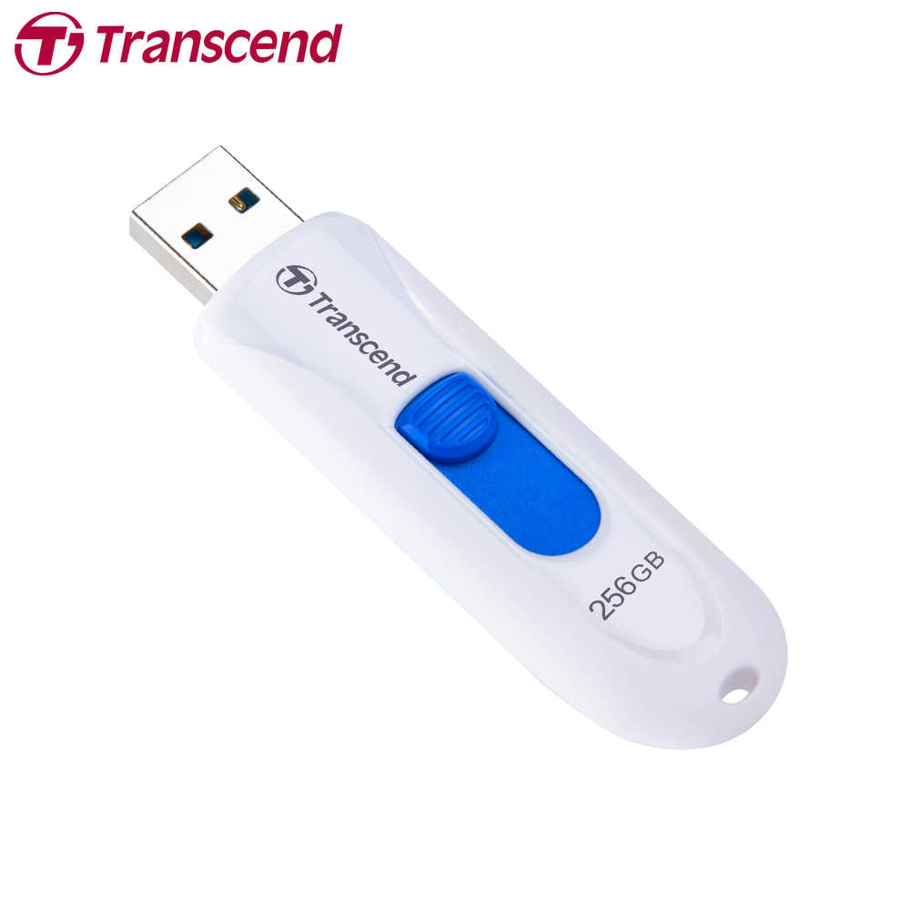 Transcend 創見 JetFlash 790 256GB USB3.1 隨身碟 伸縮接頭 白色 JF790 公司貨