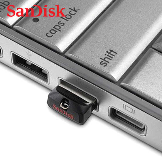 SANDISK 16G Cruzer Fit CZ33 USB 2.0 迷你 車用音響 隨身碟