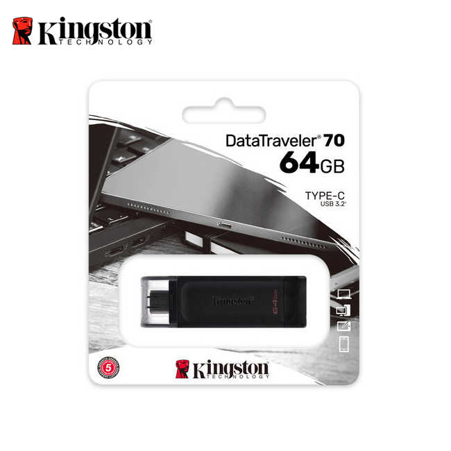 金士頓 Kingston【64GB】DataTraveler 70 USB-C 隨身碟 DT70