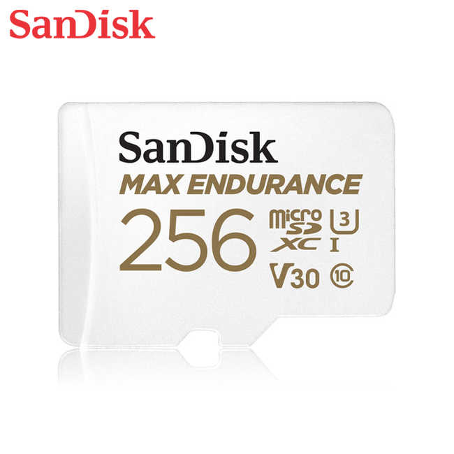 SanDisk MAX ENDURANCE 極致耐寫 MicroSD 256G 長時錄影專用