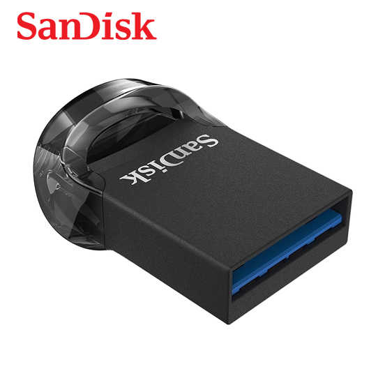 SanDisk Ultra Fit 128G USB 3.1 CZ430 讀取速度最高130MB / s 隨身碟 典雅黑