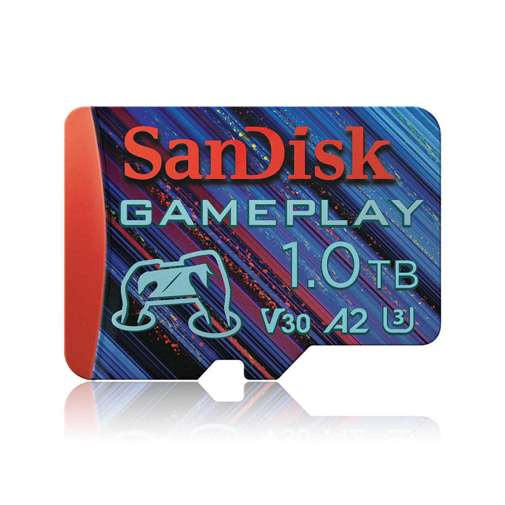 SanDisk GamePlay 1TB microSD A2 V30 U3 手機和掌上型遊戲記憶卡