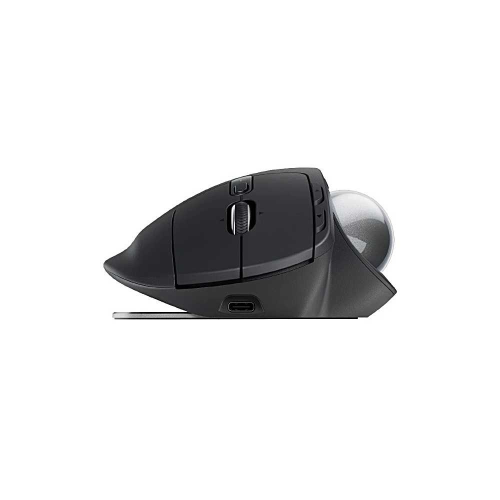 Logitech 羅技 MX Ergo S 軌跡球滑鼠 石墨黑