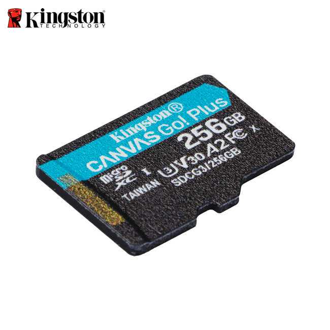 【新品上市】金士頓 Kingston Canvas Go! PLUS microSD 高速記憶卡 256G