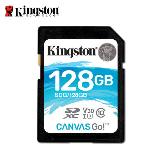 金士頓 128G Kingston Canvas GO! SDHC UHS-I U3 V30  記憶卡