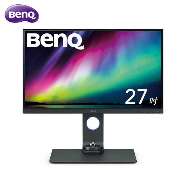 [保固公司貨] BenQ 27吋 SW270C IPS LED 專業攝影修圖 螢幕 99% Adobe RGB 色域