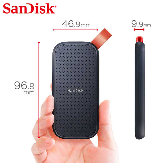 SanDisk EXTREME 480GB 行動固態硬碟 讀取速度高達 520MB/S PORTABLE SSD E30