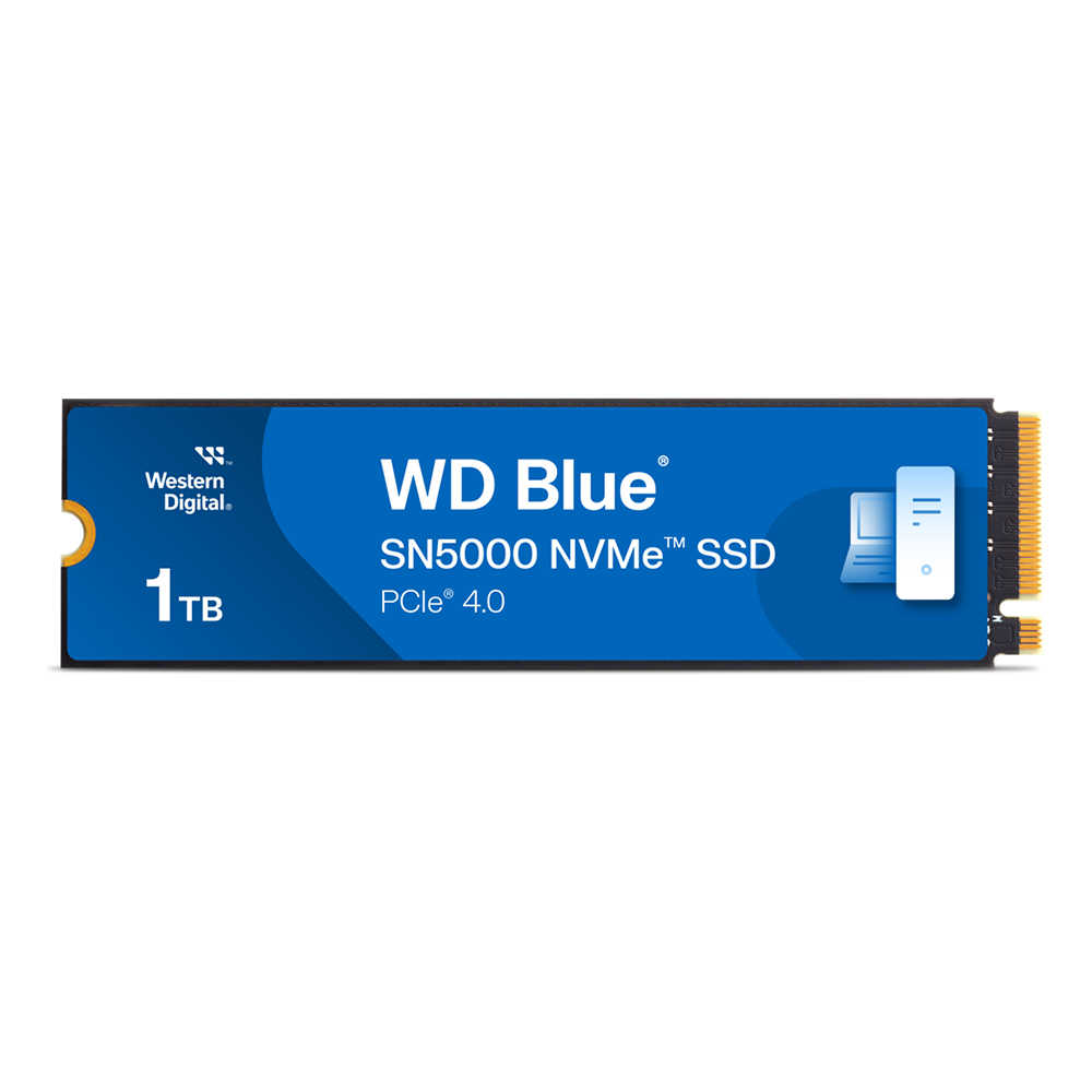 威騰 WD Blue 藍標 SN5000 NVMe SSD 1TB PCle M.2 2280 固態硬碟