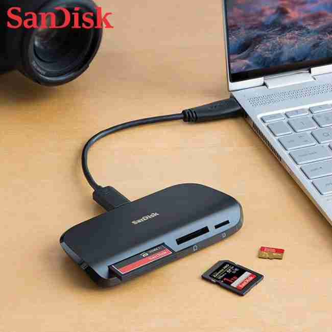 SanDisk 多合一多功能高速讀卡機 ImageMate PRO USB-C 多卡讀卡機