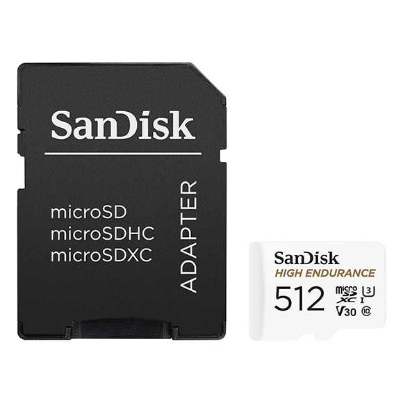 SanDisk HIGH ENDURANCE 512G 記憶卡 MicroSD V30 U3 4K 監視器 行車記錄器