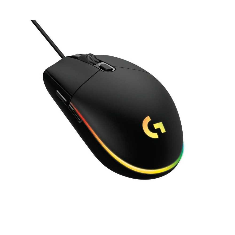 Logitech 羅技 G102 LIGHTSYNC RGB 6 鍵 炫彩遊戲滑鼠 有線 黑/白/藍/紫色