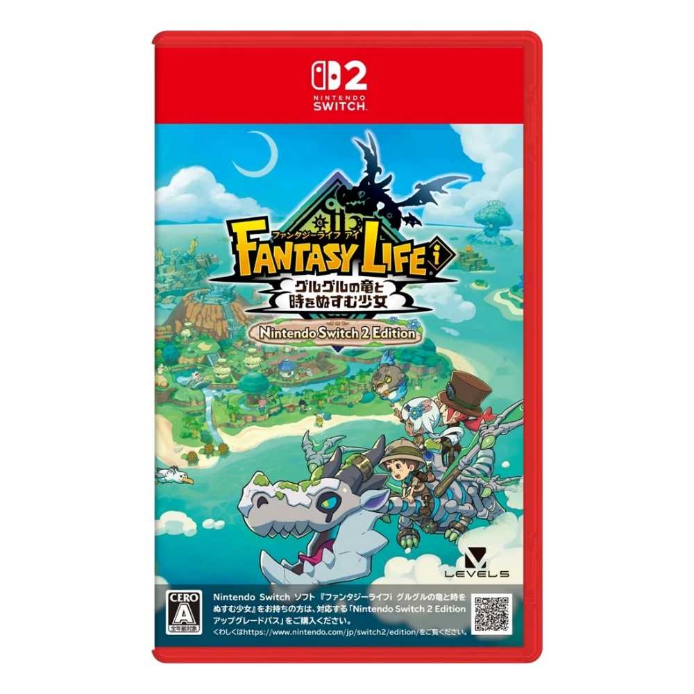 任天堂 NS2 Switch2《奇幻生活 i 轉圈圈的龍和偷取時間的少女》RPG 遊戲片 國際版 支援中文