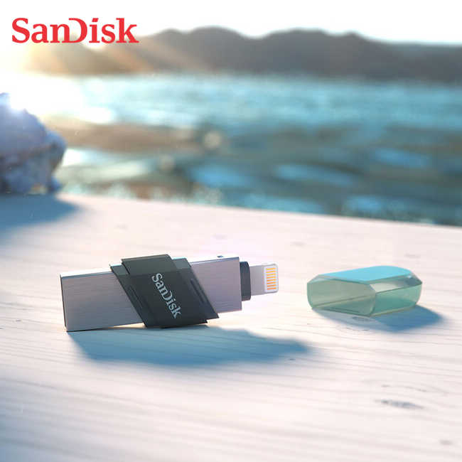 SANDISK 翻轉隨身碟 iXpand Lightning OTG iPhone/iPad適用 儲存裝置 32G