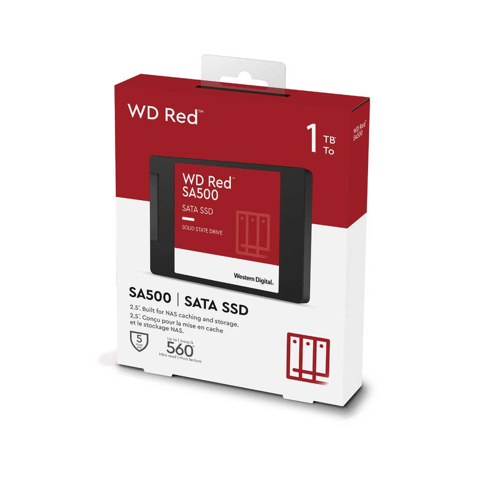 威騰 WD Red 紅標 SA500 500G 1TB 2TB 4TB NAS SATA SSD 2.5 吋 固態硬碟