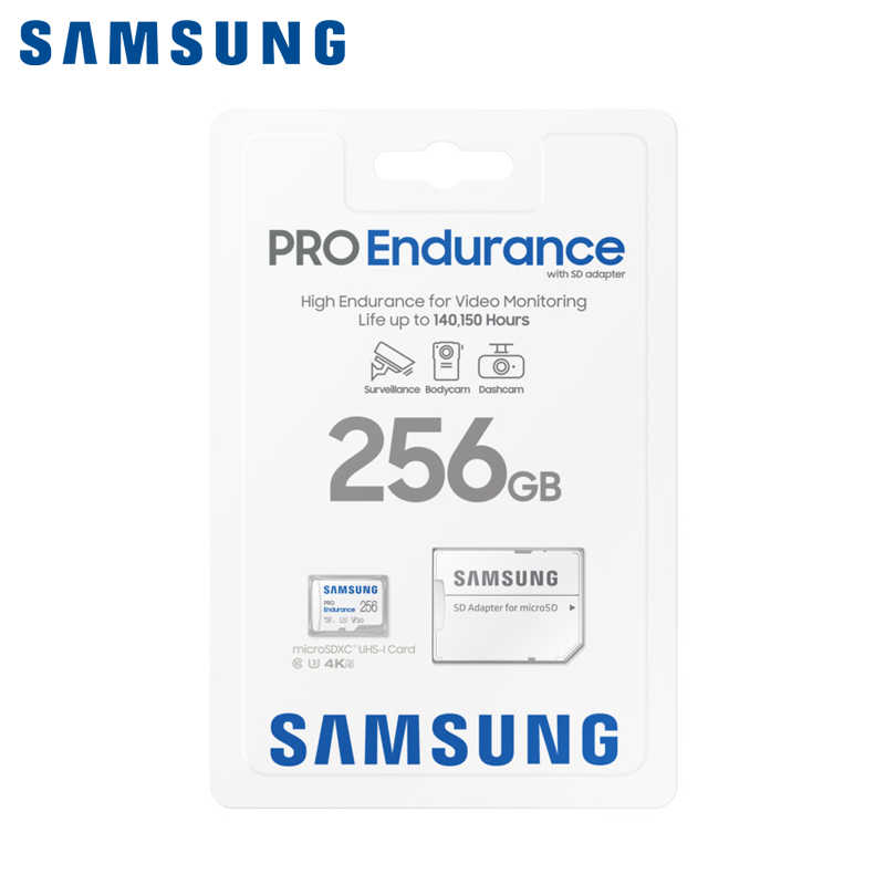 新款 Samsung 三星 Pro Endurance 長時錄影 記憶卡 256G 公司貨 保固