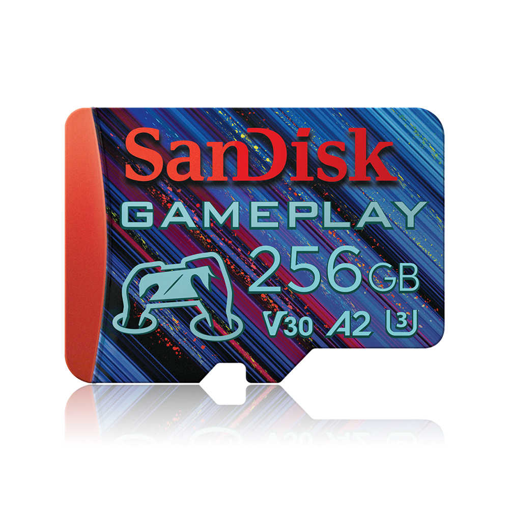 SanDisk GamePlay 256G microSD A2 V30 U3 手機和掌上型遊戲記憶卡