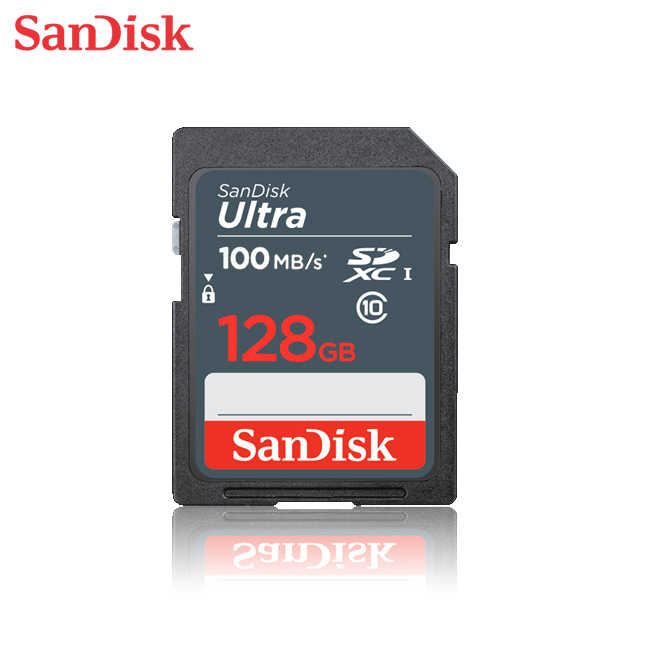 SANDISK Ultra 128G SD Class10 UHS-I 讀取/寫入速度高達 100MB/s 記憶卡