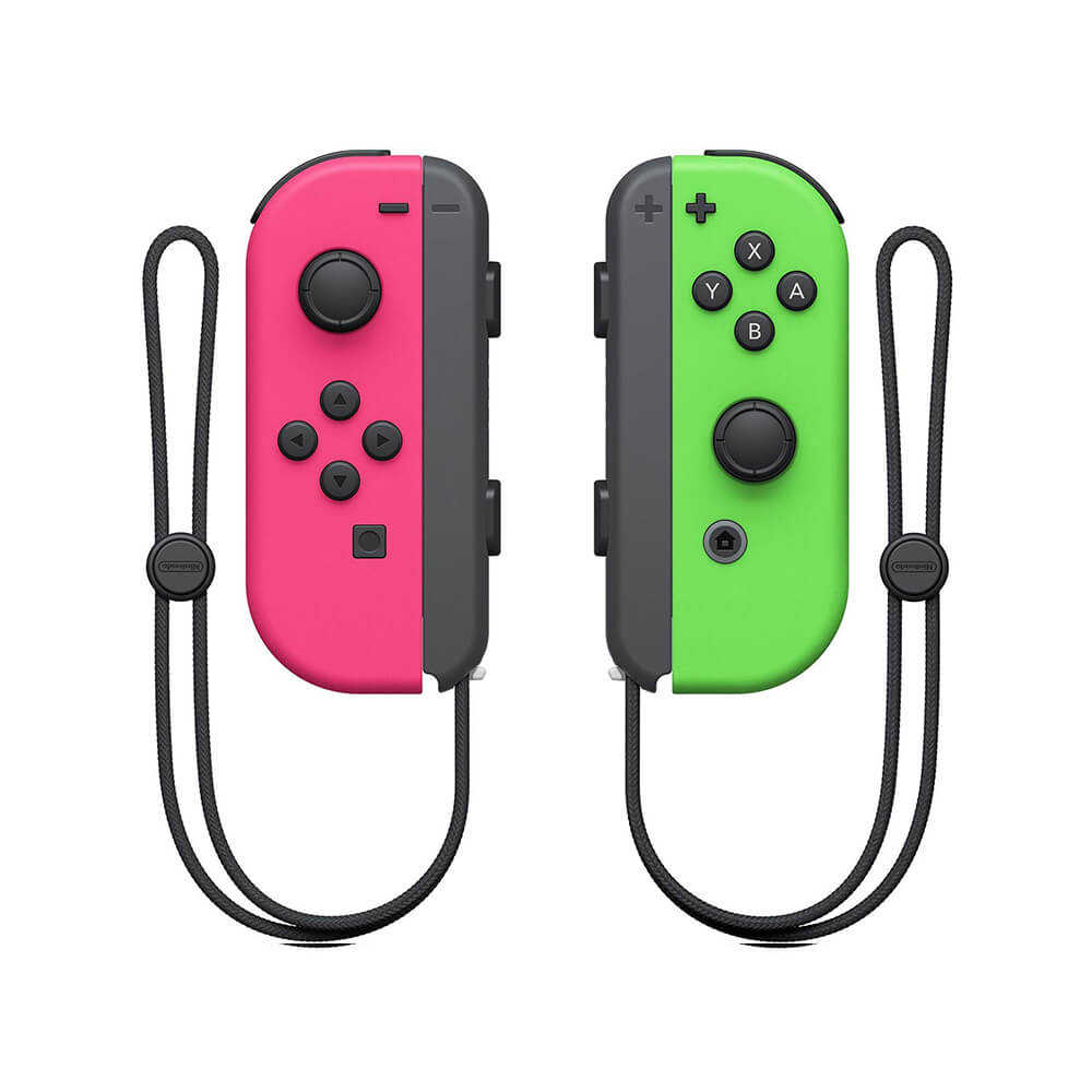 Nintendo Switch NS Joy-Con 控制器 手把 公司貨 霓虹綠/粉 台灣任天堂保固一年