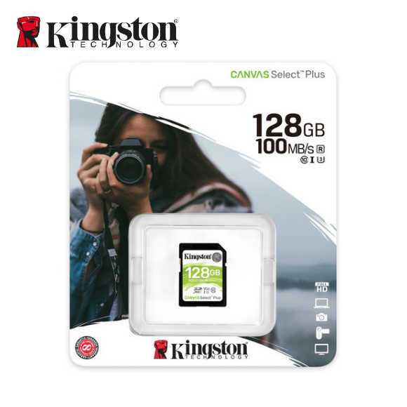 [公司貨] 金士頓 Canvas Select Plus SDXC 128GB 相機記憶卡
