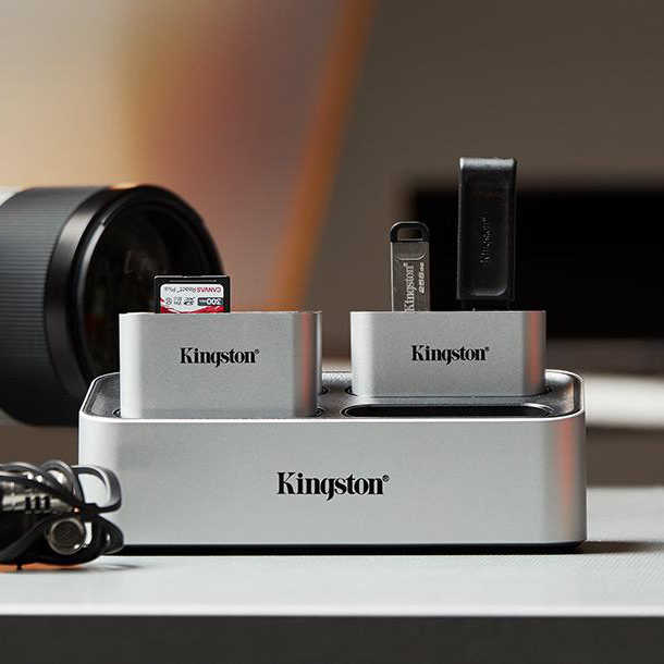 Kingston 金士頓 Workflow Station 讀卡機模組座 和 讀卡機 臺灣公司貨 二年保固