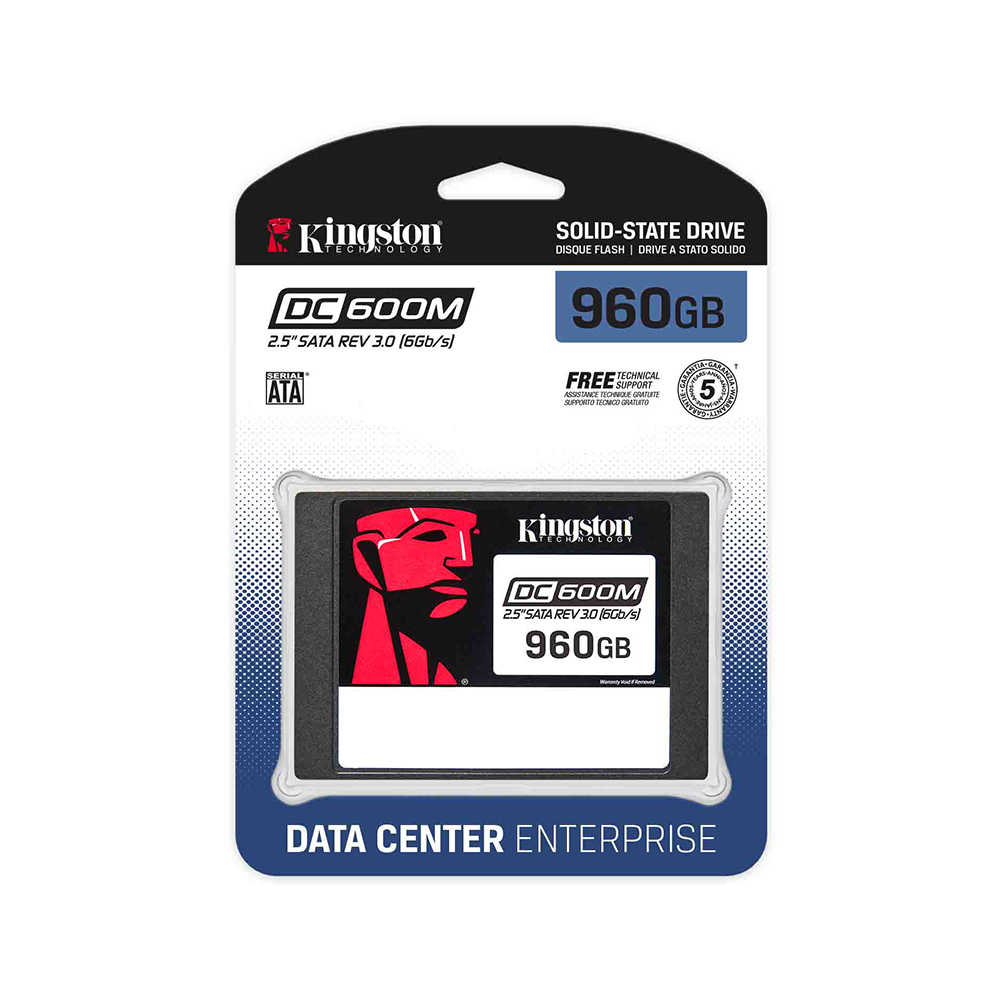 Kingston 金士頓 DC600M 960GB 2.5吋 SATA 企業級 SSD 固態硬碟 臺灣代理商公司貨