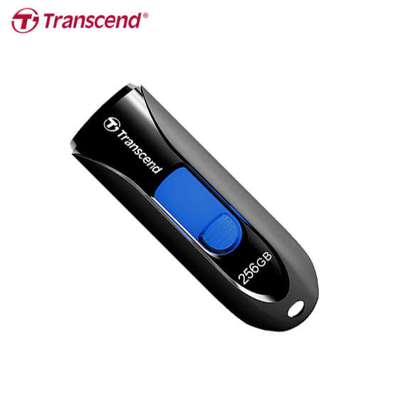 Transcend 創見 JetFlash 790  256G USB3.1 隨身碟 伸縮接頭 黑色 JF790 公司貨